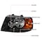 Spec-D Tuning 03-06 Ford Expedition Euro Headlights - Black 2LH-EPED03JM-RS - alternate 3